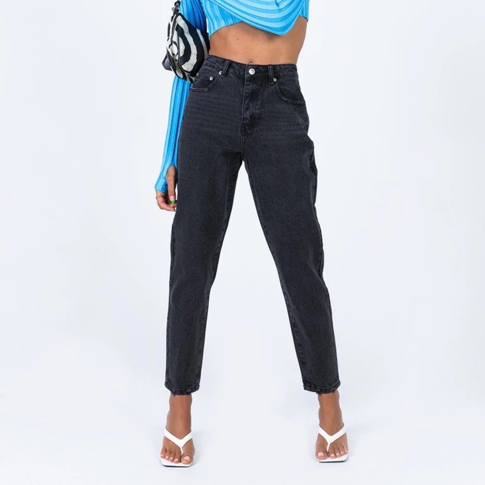 NWT Princess Polly Straight Leg Black Jeans